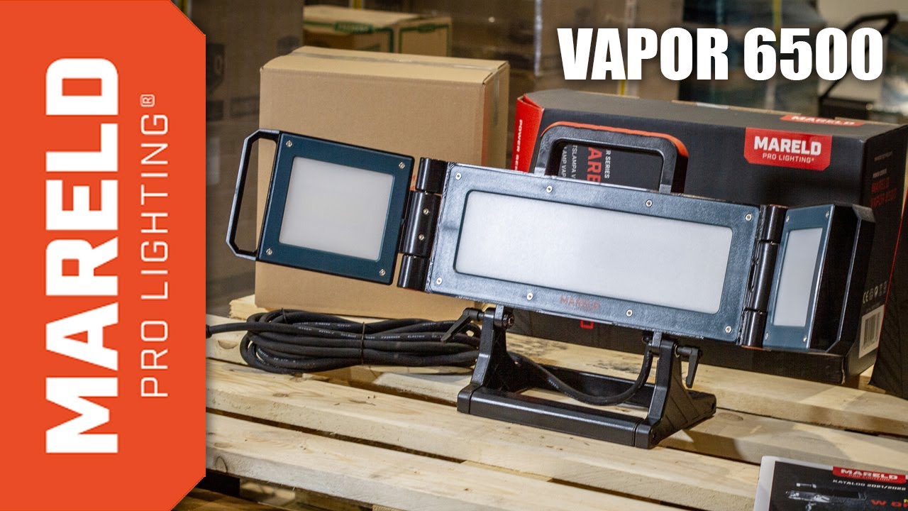 Moc światła w Twoim warsztacie: Lampa robocza MARELD VAPOR 6500