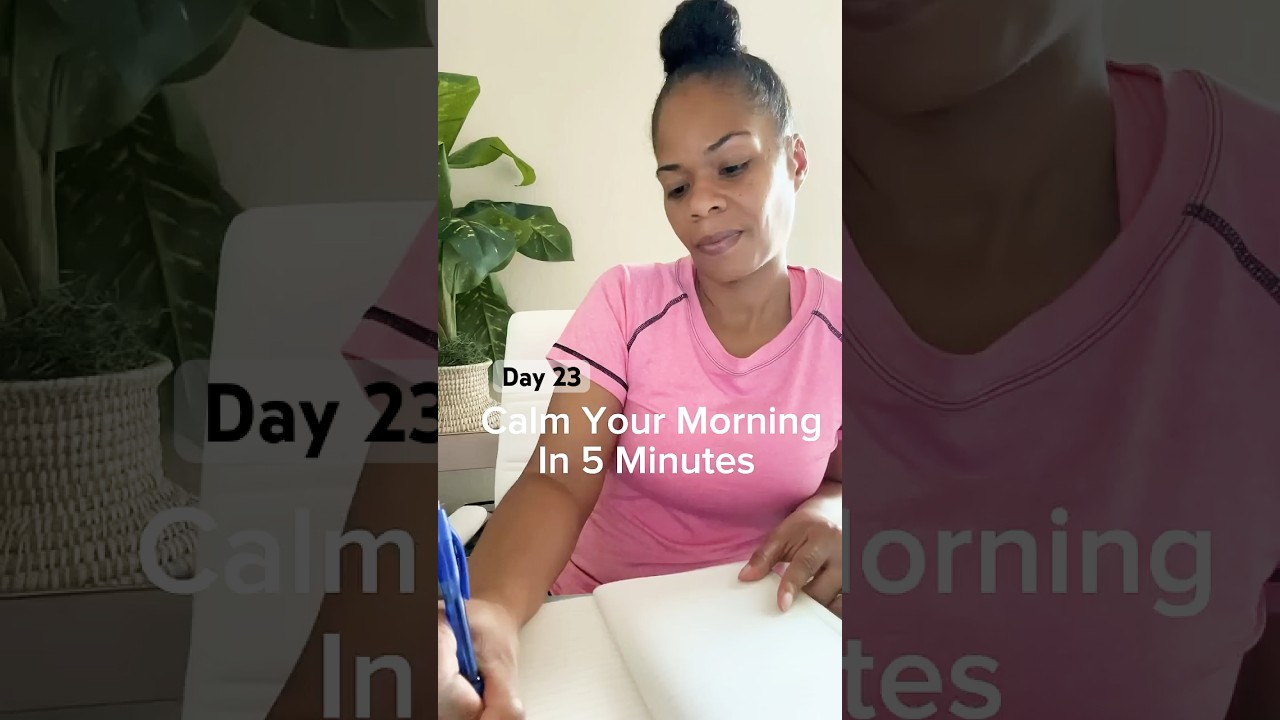 5-Minute Morning Routine to Calm Chaos 