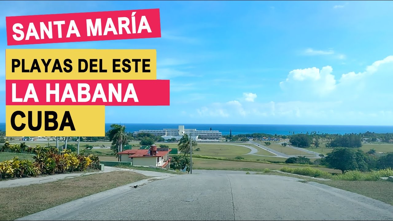 Manejando por la Playa Santa Maria del Mar Habana del Este Cuba