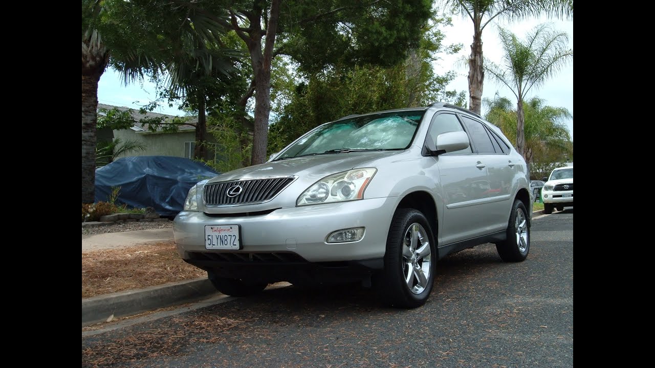 Как заменить передние тормозные колодки и диски на Lexus RX330