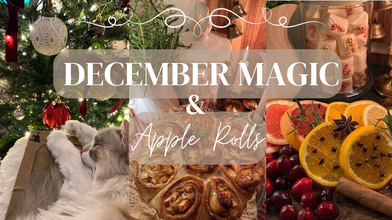 Relaxing Winter Day Vlog in the English Countryside 🪵🌲 | Slow Living, Christmas Decor & Cosy Baking