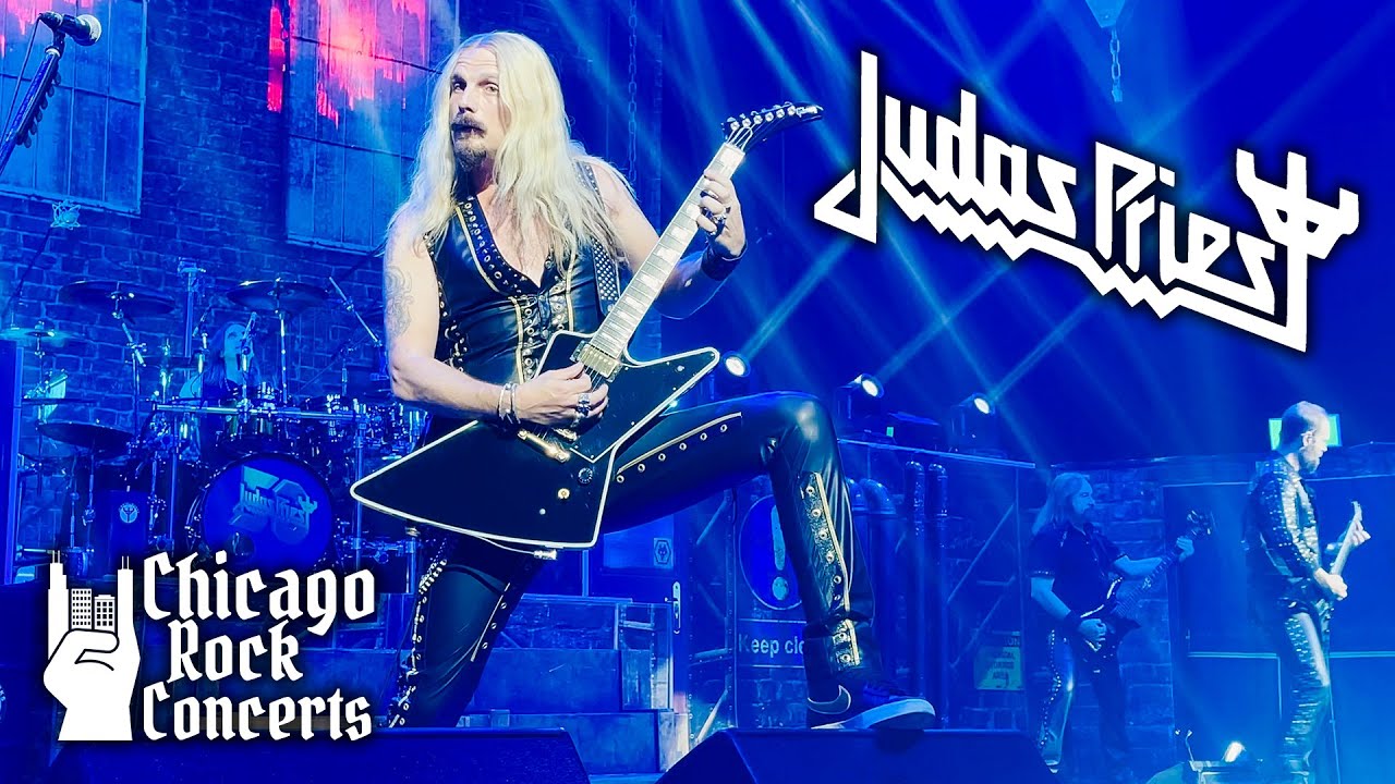 Judas Priest You Got Another Thing Coming Live Chicago Rosemont Theatre 09-20-2021 Richie Faulkner