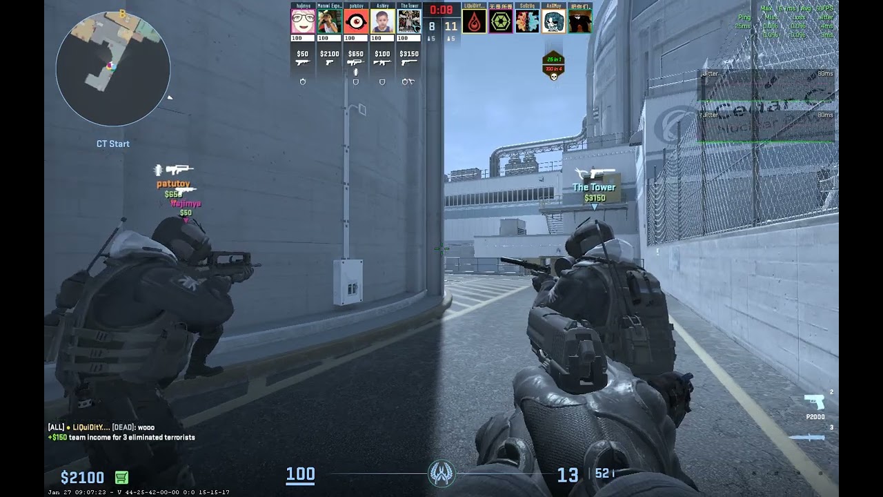 Playing cs2 with friends