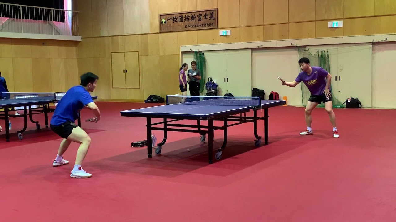 アジアカップ2019 大会3日目 樊振東・馬龍練習 決勝で対決する人たち