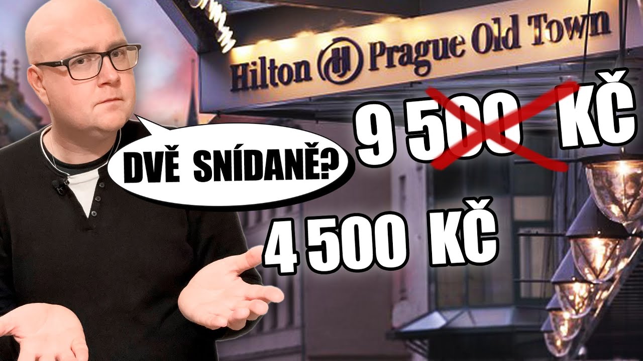 Spím v hotelu Hilton Prague Old Town | Happy hours v Executive lounge - stihnu se najíst???