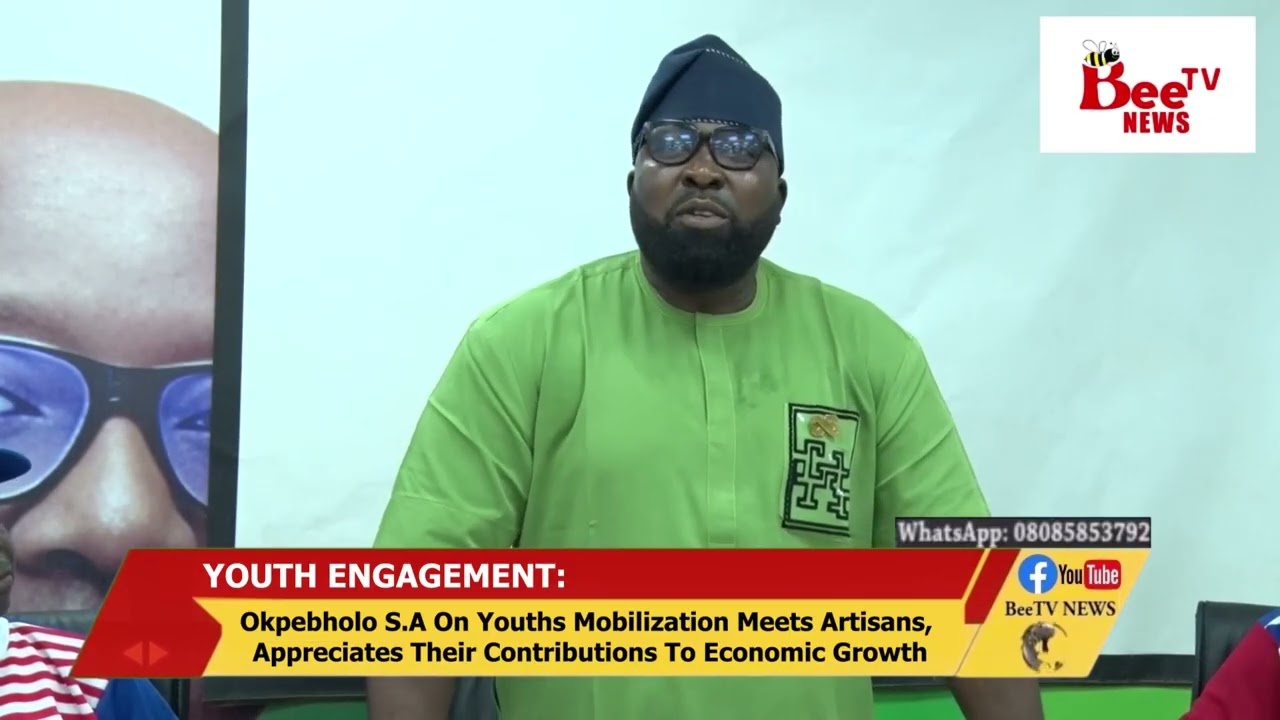 Okpebholo S.A On Youths Mobilization Meets Artisans, Appreciates Their Contributions To Economic.