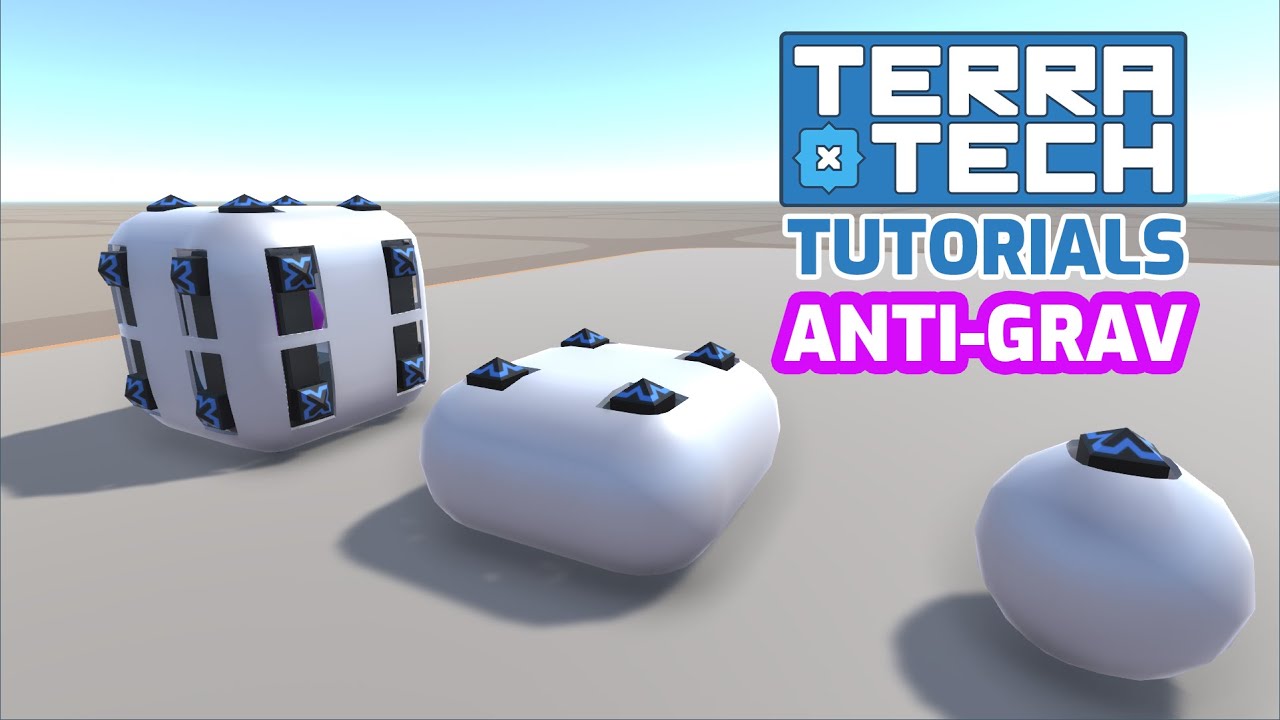 Антигравитация в ТерраТех || Учебники по ТТ