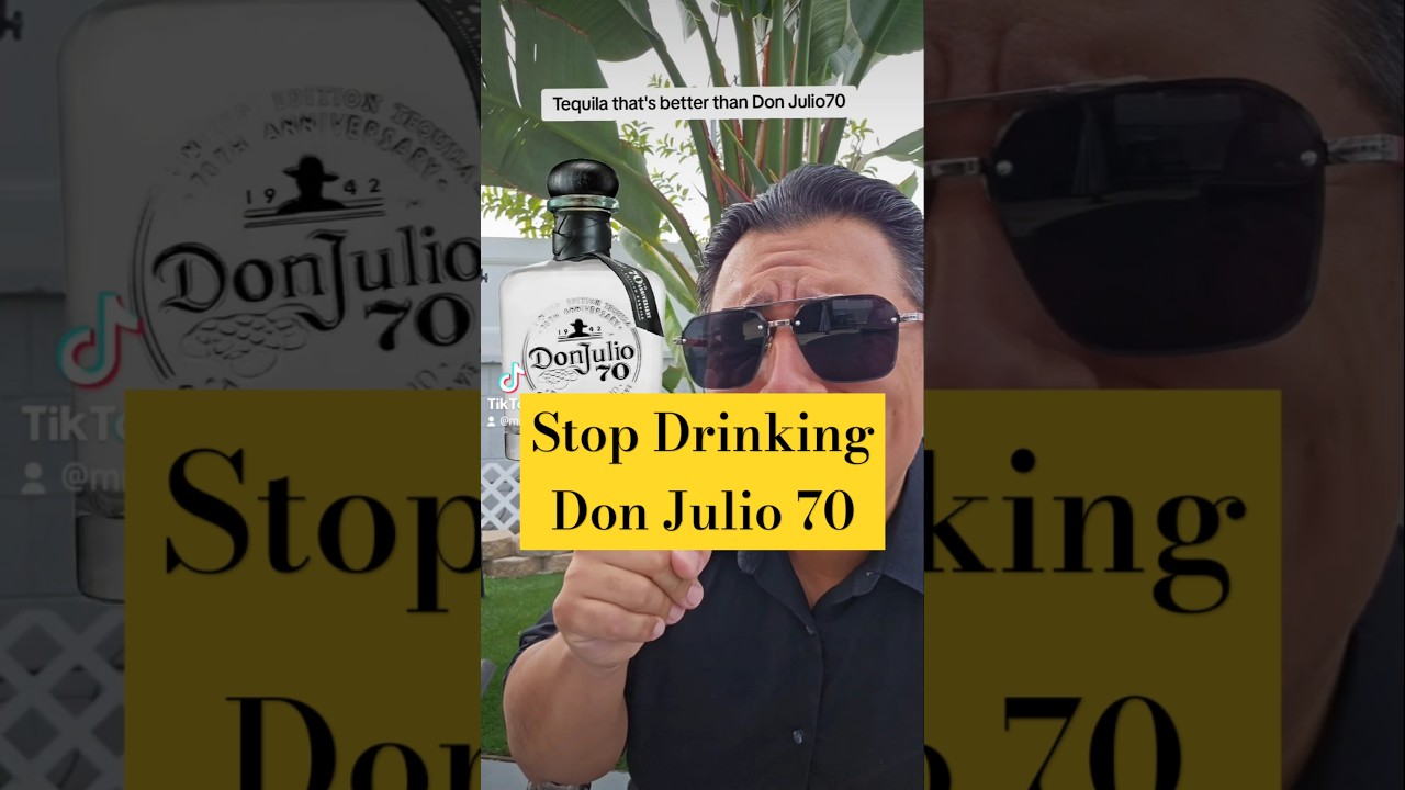 Don't Drink Don Julio 70, try these instead! #donjulio #tequilarecommendations #bartending #tequila