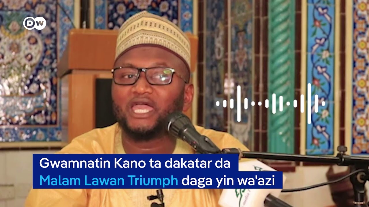 Kano: An dakatar da Malam Lawan Triumph daga yin wa'azi