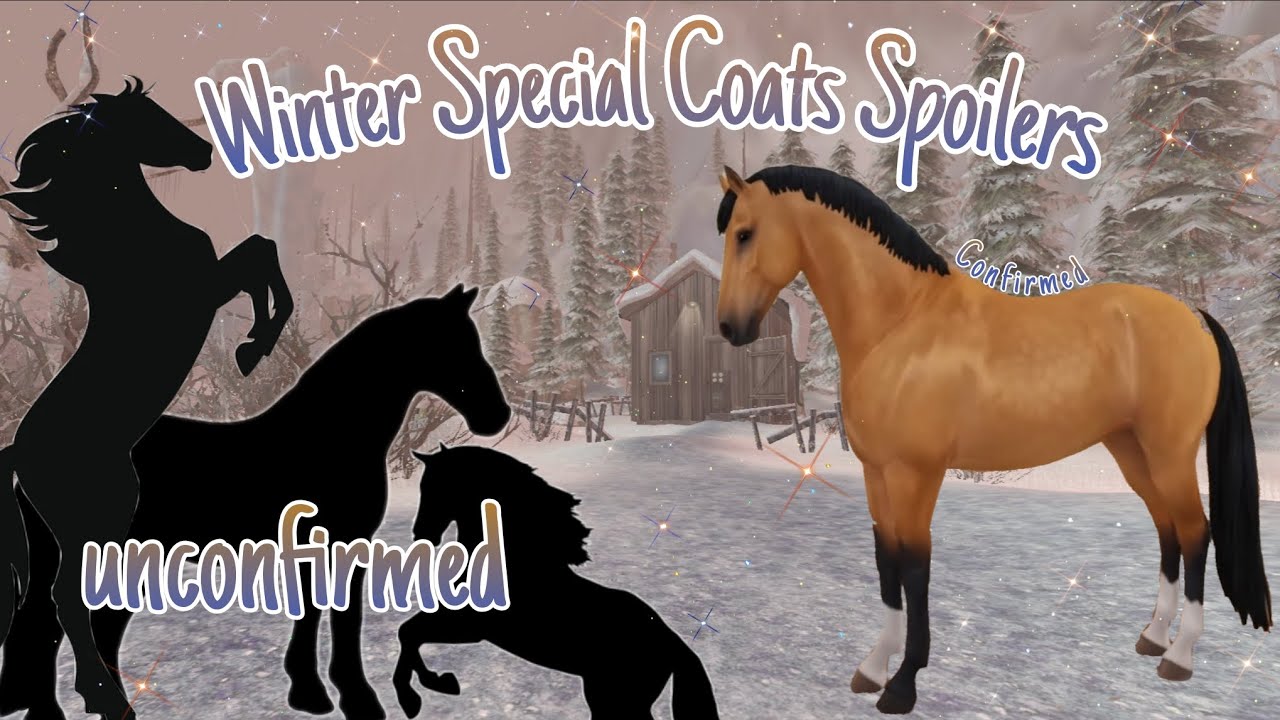 4 Winter Special Coats Spoilers (Breeds) | Star Stable Online 
