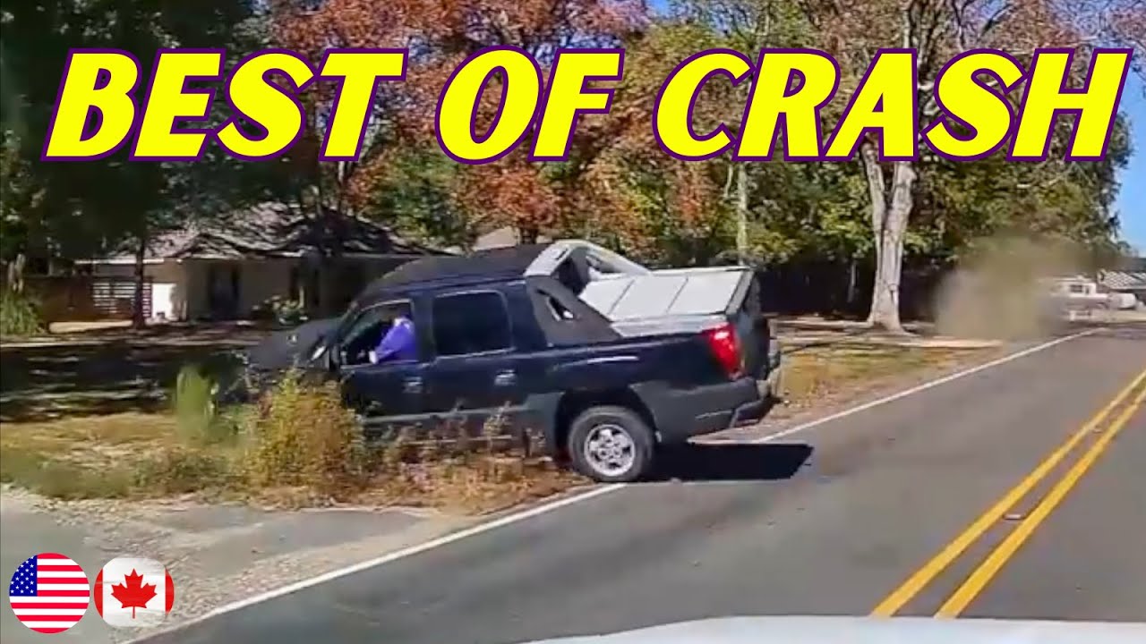 Best of Car Crashes Compilation | USA & Canada - 27