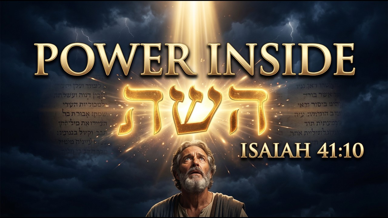 The Hebrew Secret in Isaiah 41:10 That Breaks Fear Off Your Life