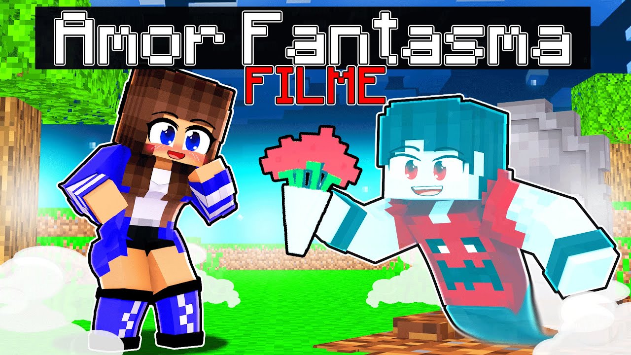 O AMOR de uma GAROTA e um FANTASMA - FILME no Minecraft ◂Miika▸