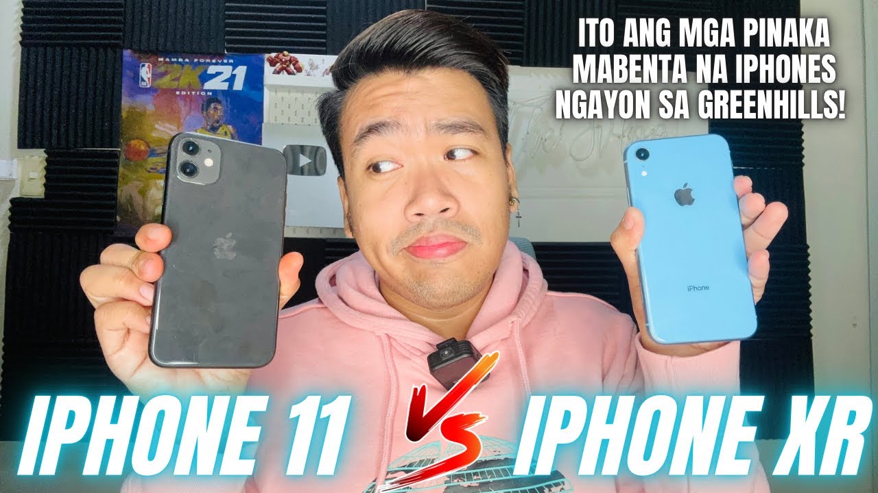 IPHONE 11 VS IPHONE XR -  ITO DAW ANG MGA PINAKA MABENTANG IPHONES SA GREENHILLS!|Phone Comparison |