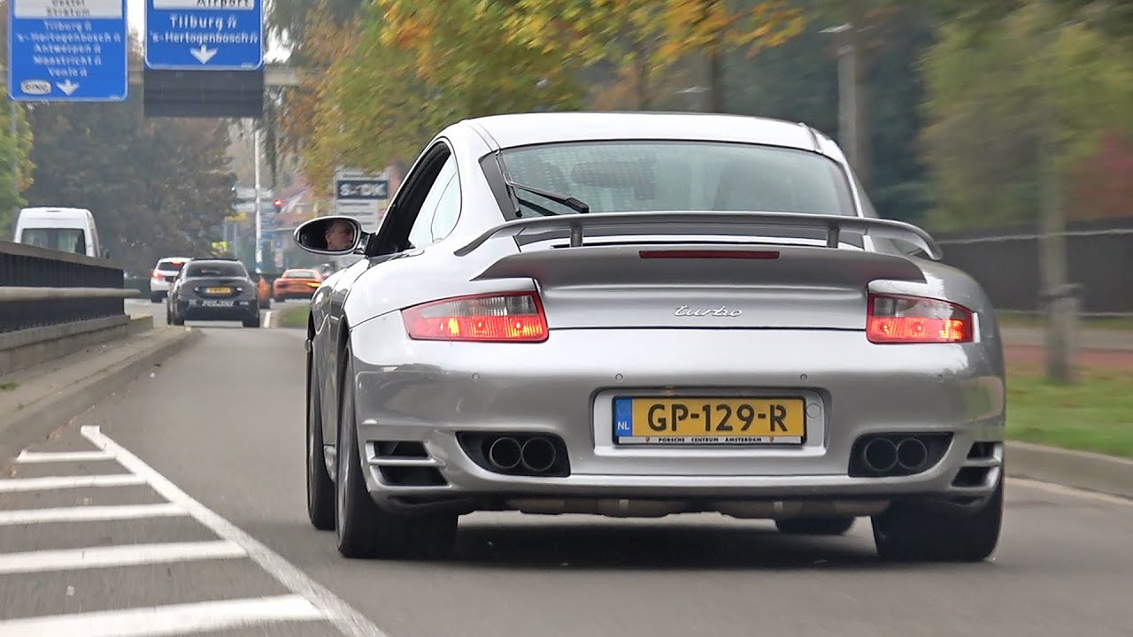 Porsche 997 Turbo with Soul Competition Exhaust! LOUD TURBO WHISTLE!