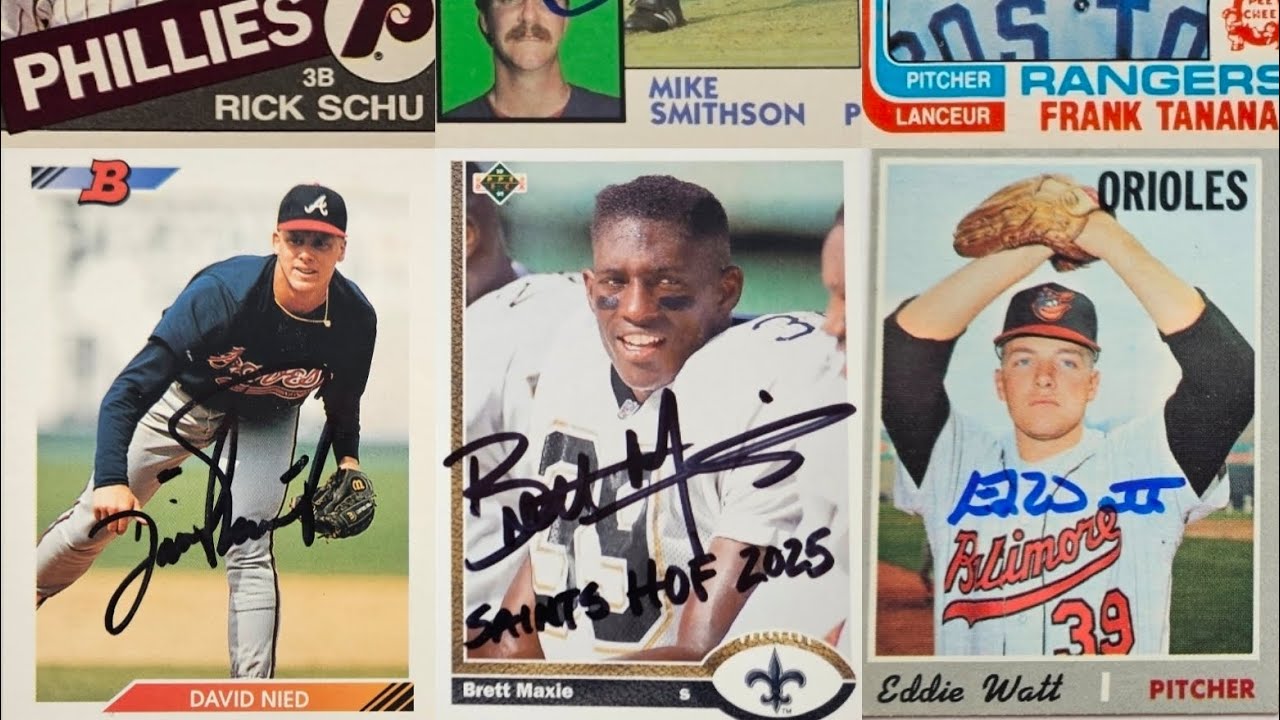 Мой TTM Autograph Haul #120 &mdash; 11 возвращений (Бретт Макси, Рик Шу, Эдди Уотт и другие)