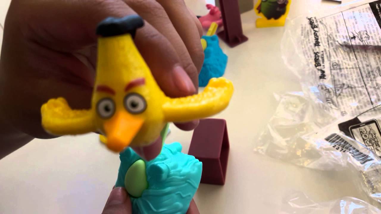Cajita Feliz McDonald´s Angry Birds La Pelicula (Mayo/Junio 2016)