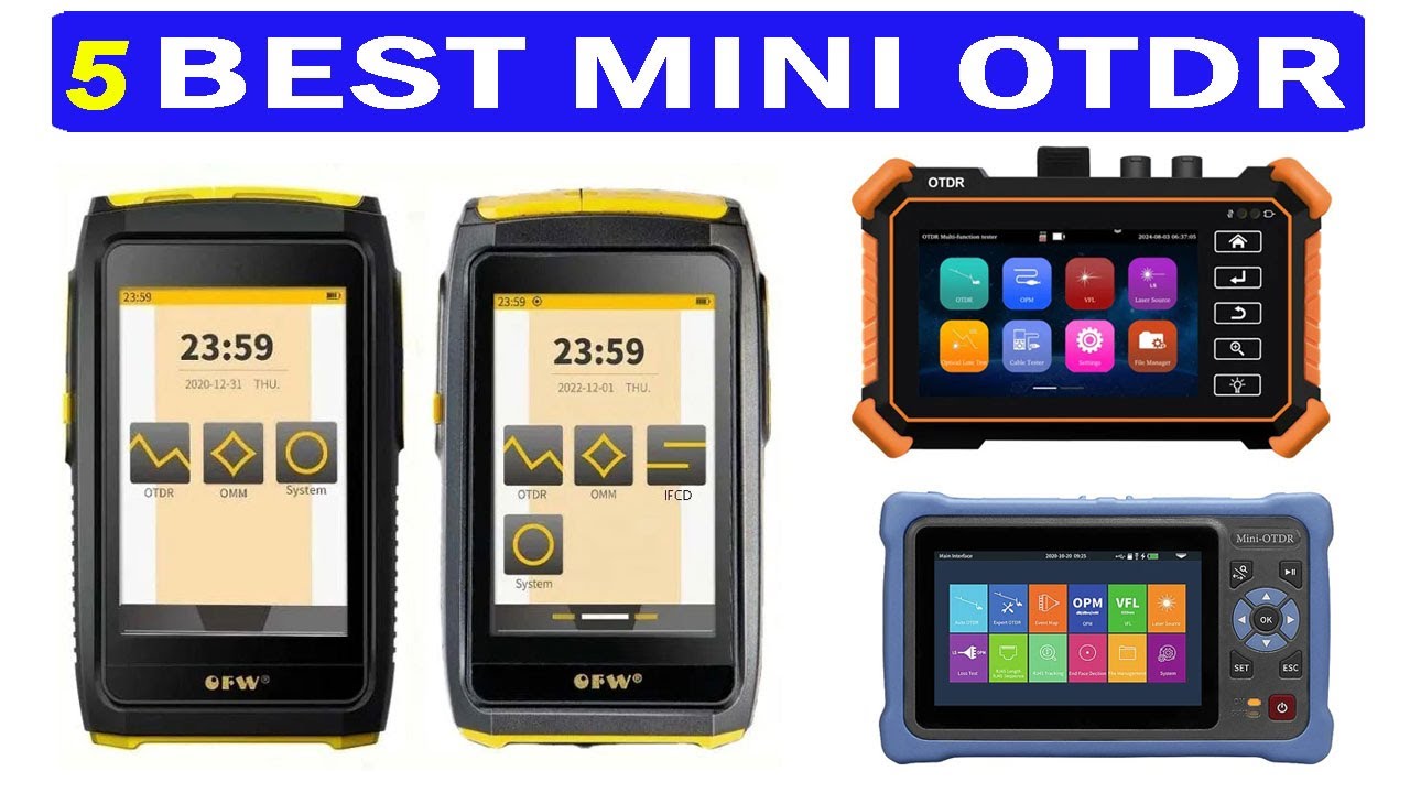 New Best MINI OTDR | Top 5 Best Fiber Optic Reflectometer 2025