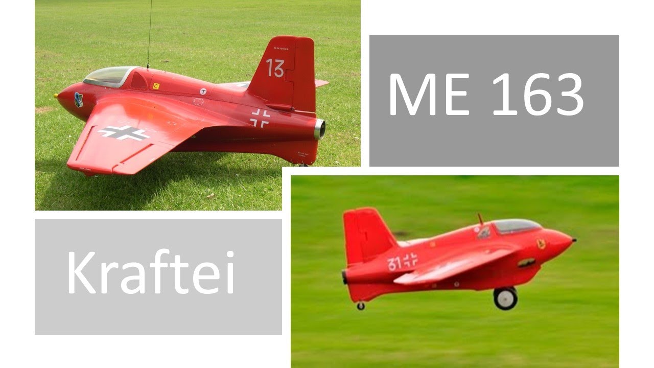 ME 163 Komet Kraftei mit Turbine