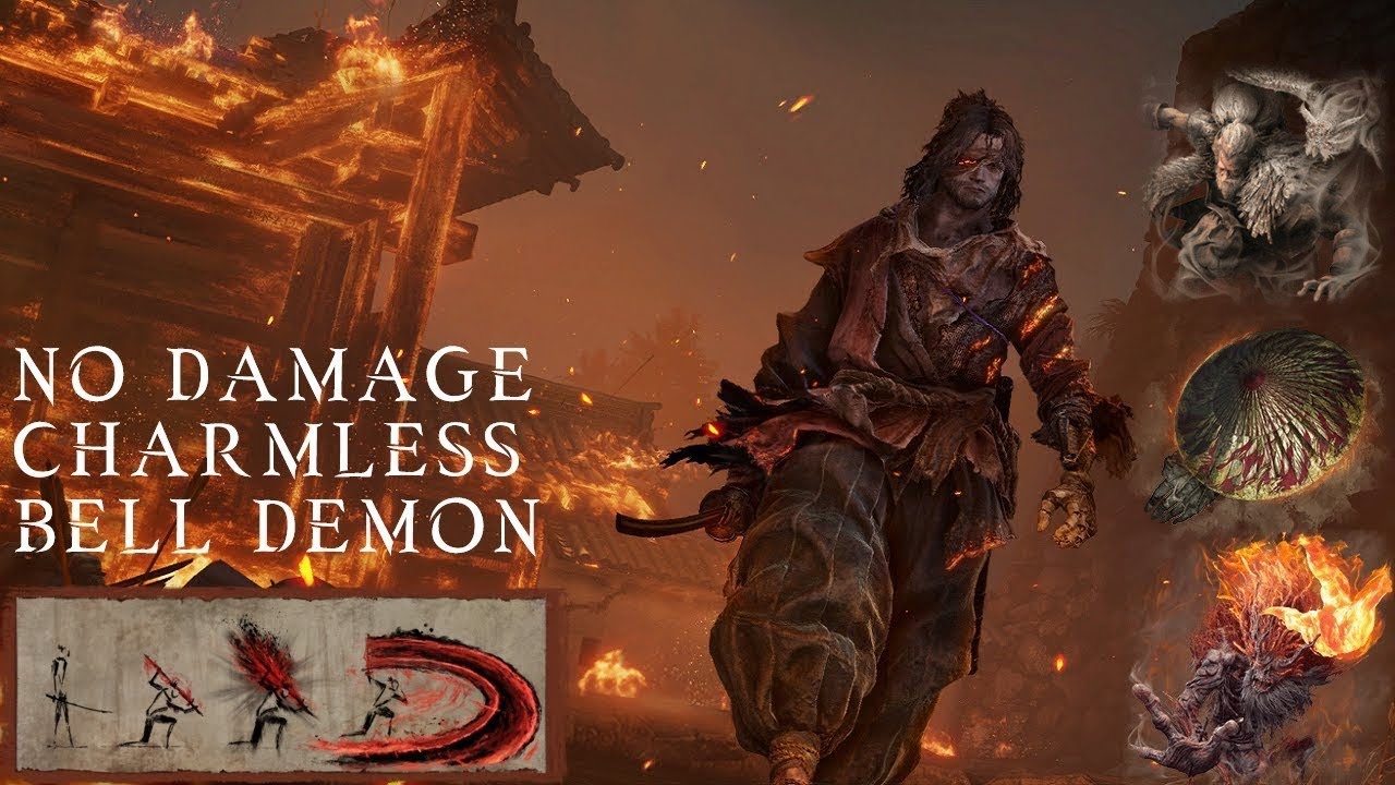 Sekiro: Shura Gauntlet of Strength - Flawless (Charmless+Bell Demon)