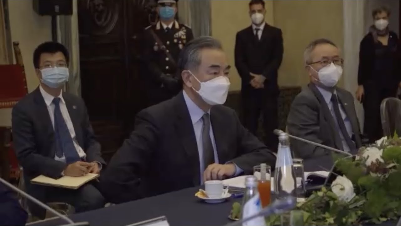Chinese FM Wang Yi, meets with counterparts from Italy, South Korea, Indonesia