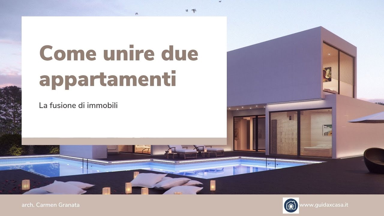 Come unire due appartamenti