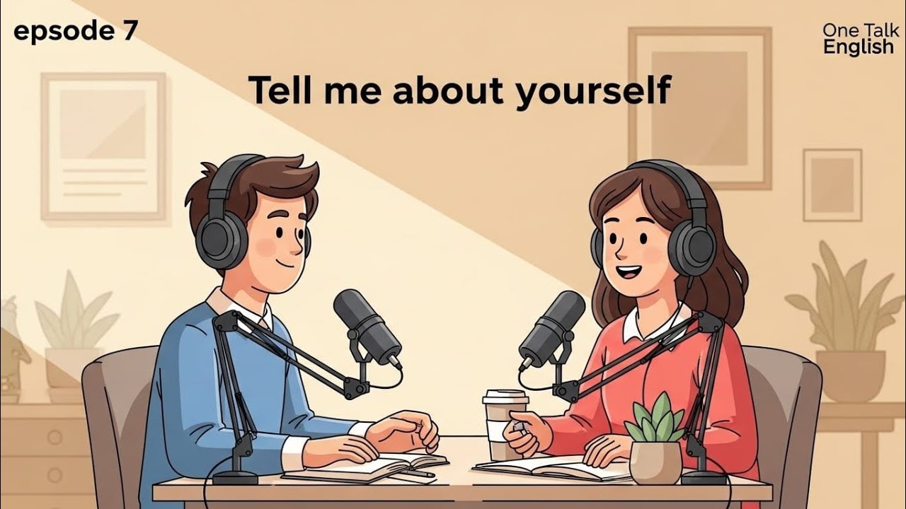 Tell me about yourself |  How to get prepare for a job interview | English learning podcast 