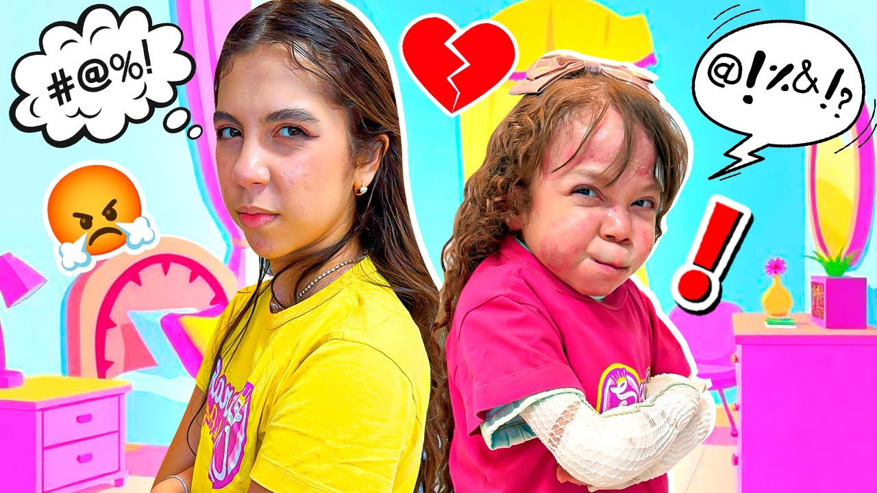 SARAH E ELOAH aprendem a serem BOAS IRMÃS histórias engraçadas PARA CRIANÇAS