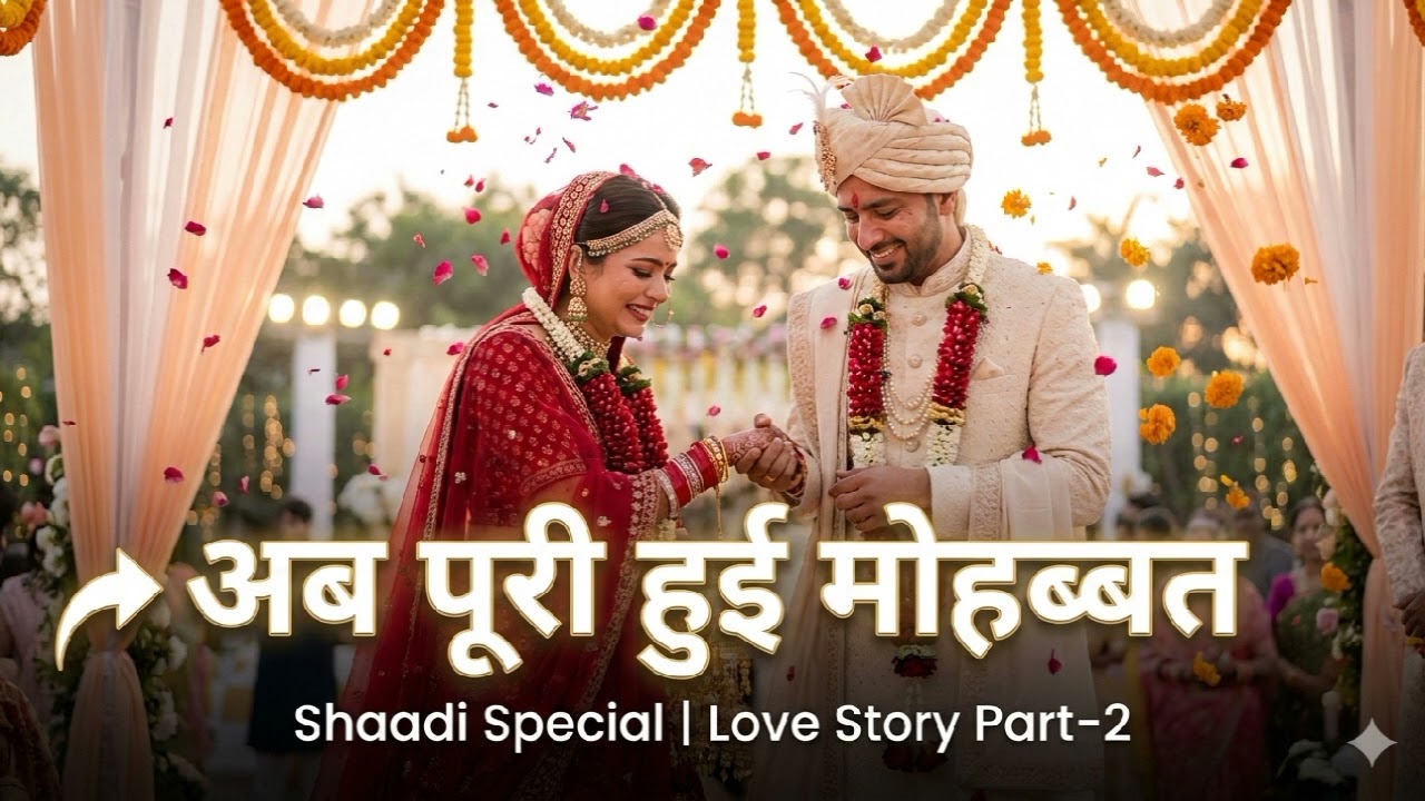 अब पूरी हुई मोहब्बत ❤️ | Part-2 Love Story Song | Shaadi Special Hindi Song #music #song #viral 