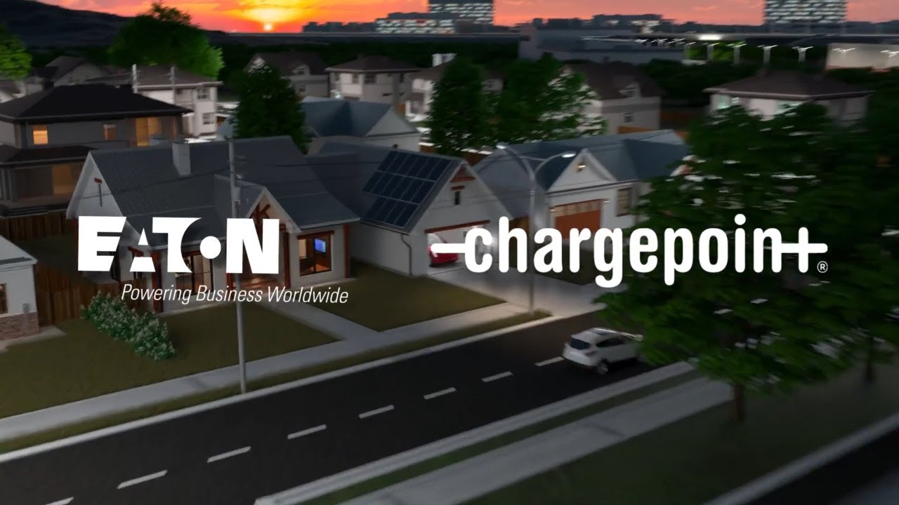 See how Eaton and ChargePoint are powering the electrification of transportation