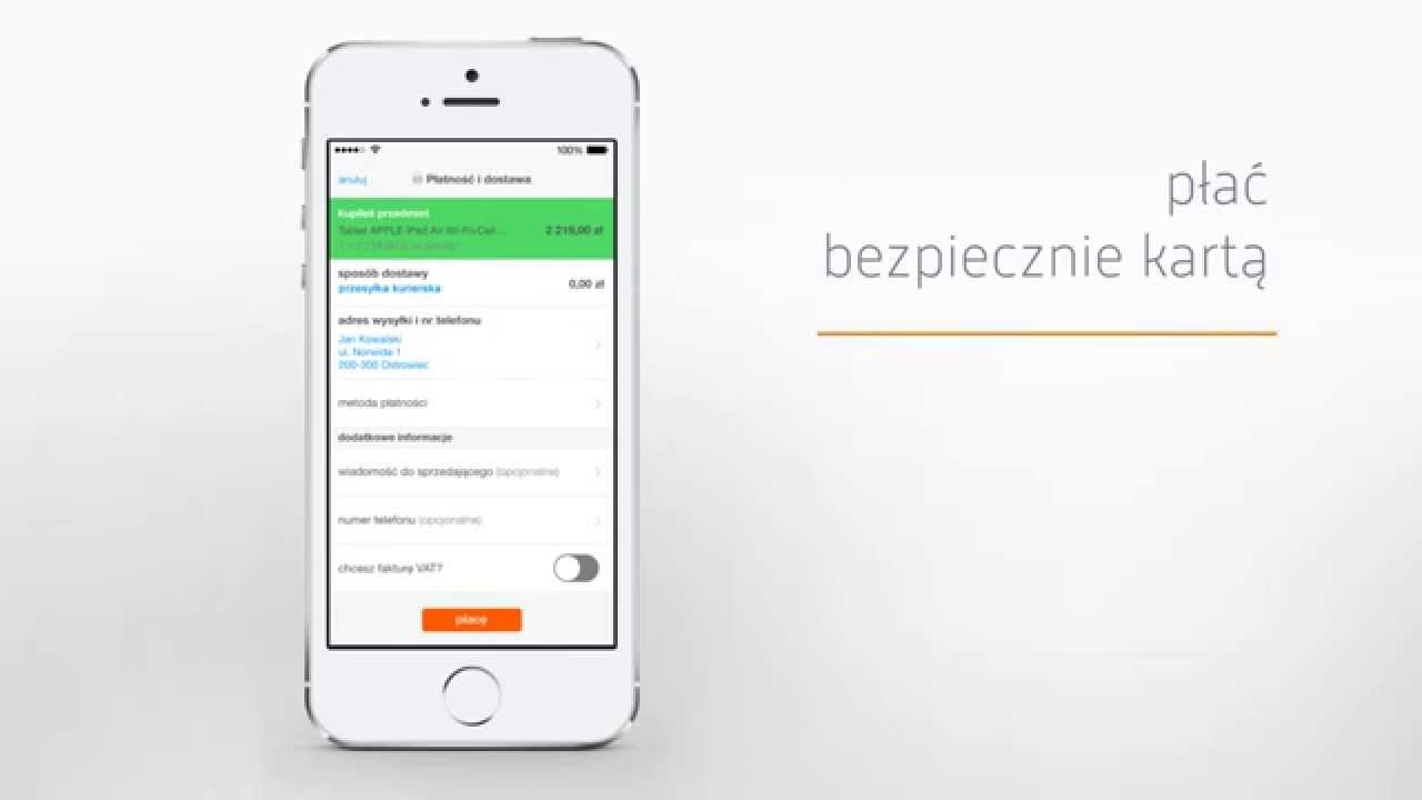 Bezpieczna płatność