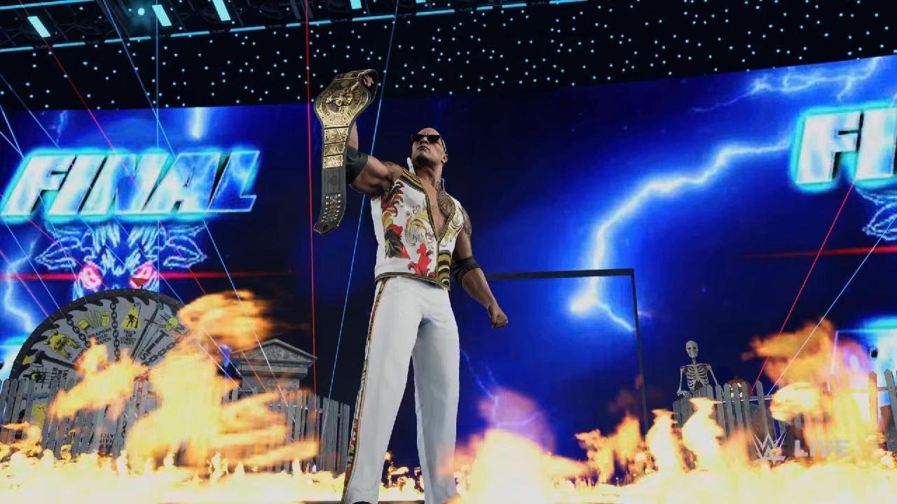 WWE 2K25: Undertaker vs. The Rock