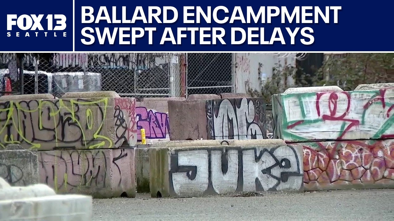 Ballard businesses question impact after city clears encampment | FOX 13 Seattle