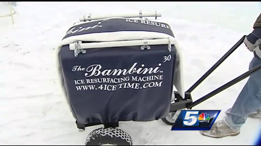 Vermont man's creations innovating backyard ice rinks