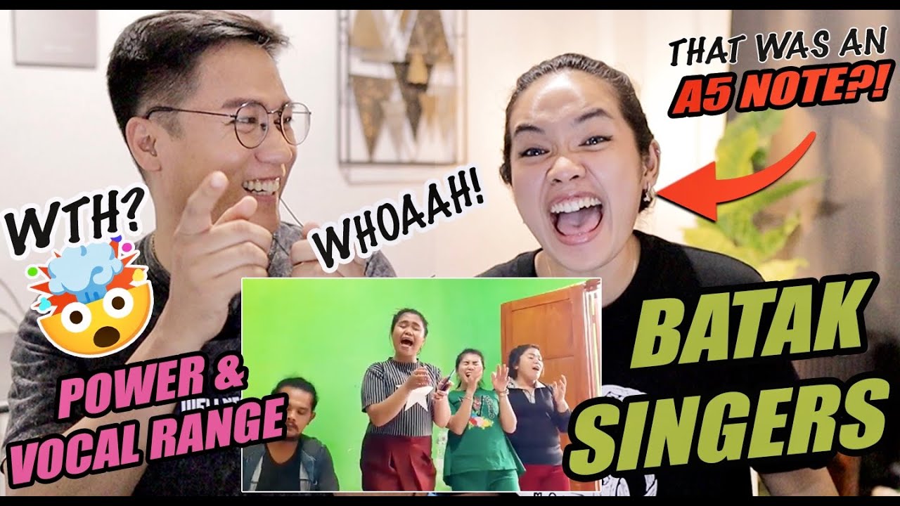 BATAK SINGERS - Buni Di Ate-Ate | SINGERS REACTION