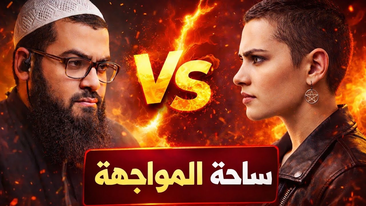 مناظرة ساخنة 🔥 الشيخ زين خير الله يفاجئ امرأة ملحدة برد قوي