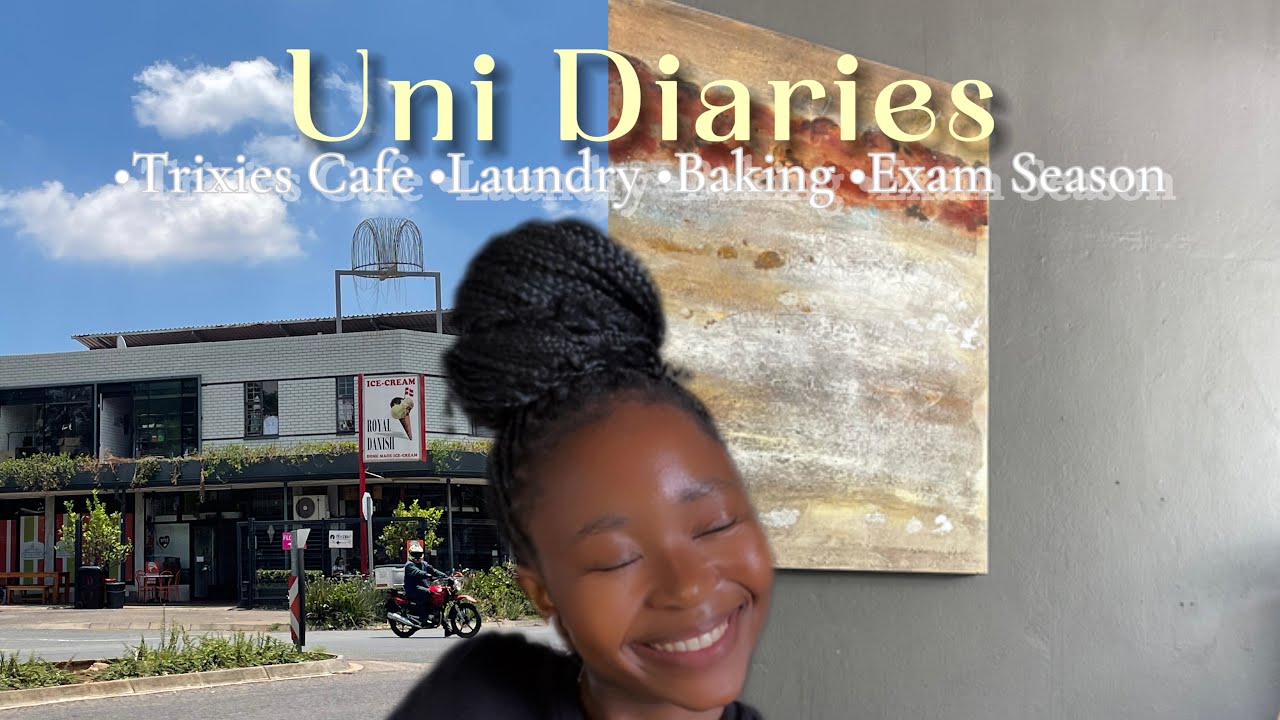 Uni Diaries ep.11:The Life of A University of Pretoria Student|Exam Season+Trixies Cafe #unidiaries