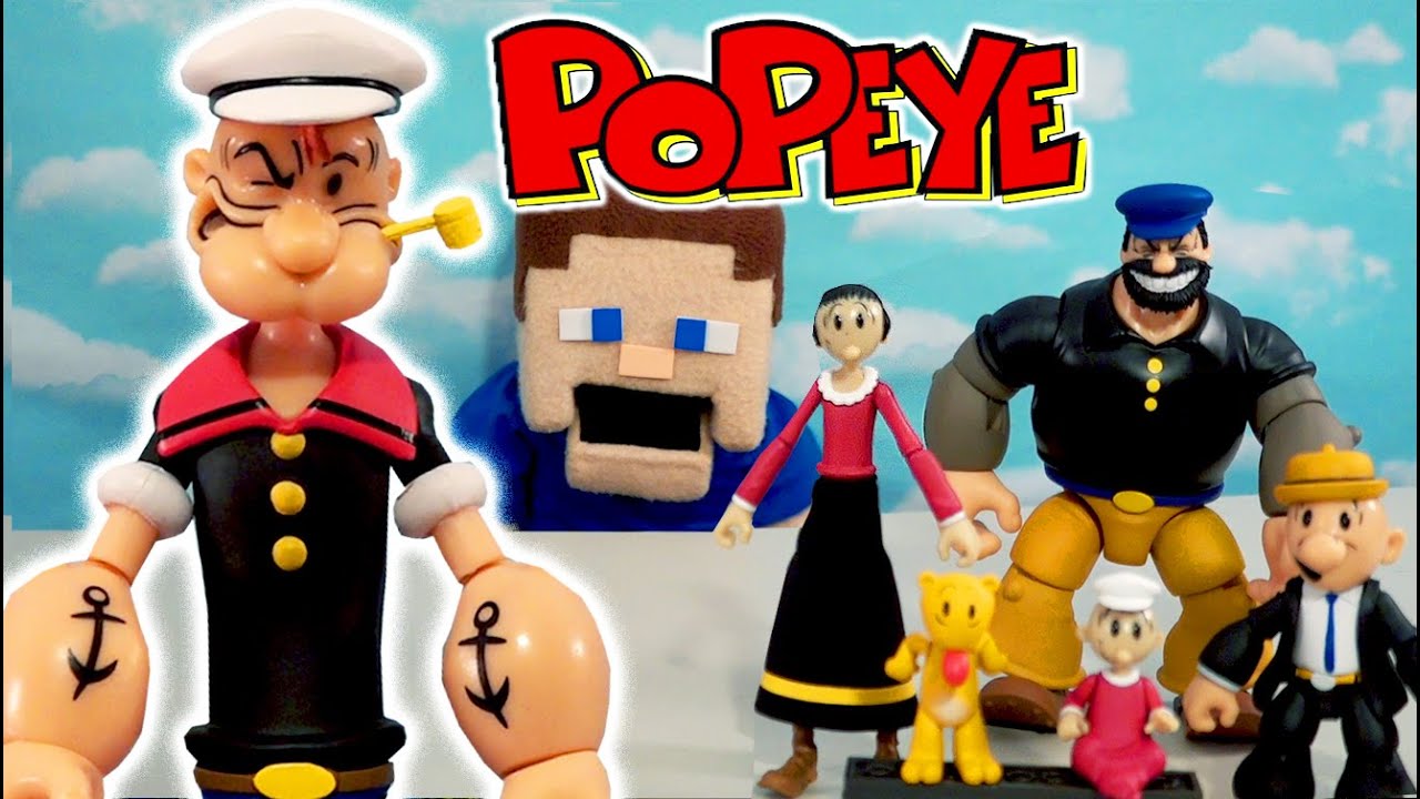 Popeye the Sailor Man - Boss Fight Studio Series 1 Figures