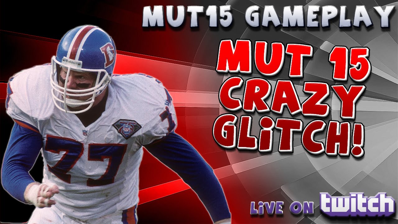 MUT 15 CRAZY GLITCH! WITH GAMEPLAY! 