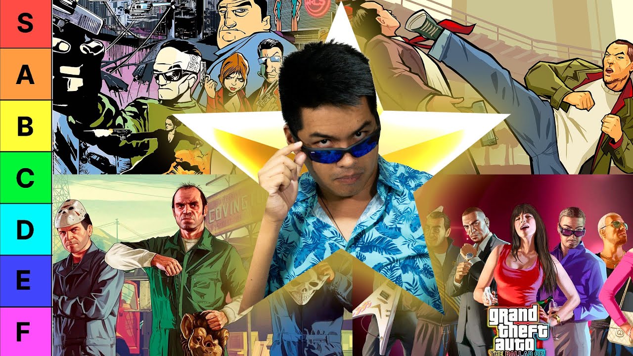 Jugué TODOS los GTA y este es mi RANKING DEFINITIVO (Tier List)