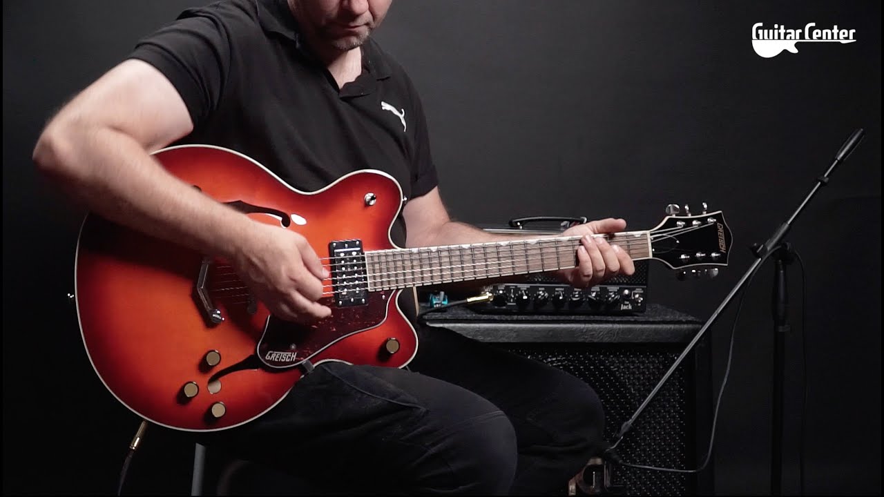 Gretsch G2622 Streamliner Center Block with V-Stoptail Fireburst | TV Guitar Center