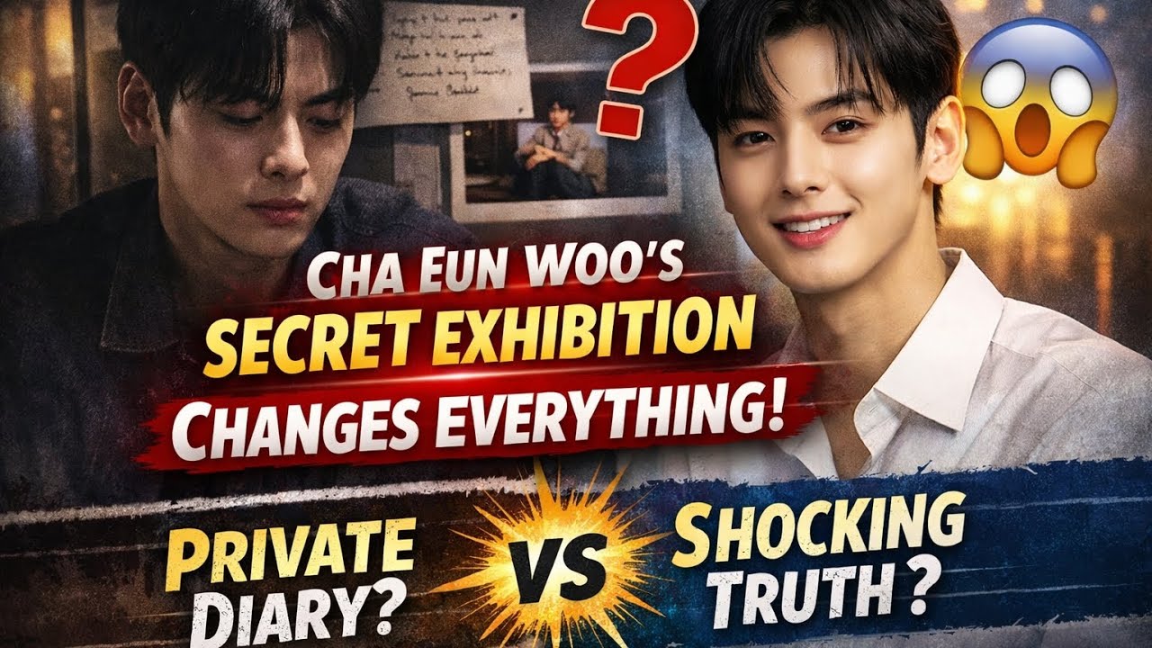 Cha Eun Woos SECRET Exhibition Leaves Fans Shaken What He Revealed in Afterimage Changes Everything 