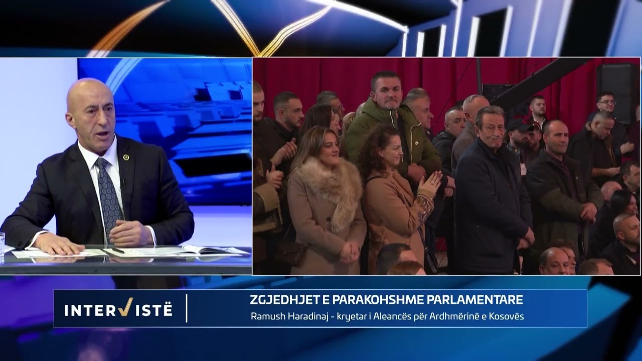 Intervist&euml; - Ramush Haradinaj 23.12.2025