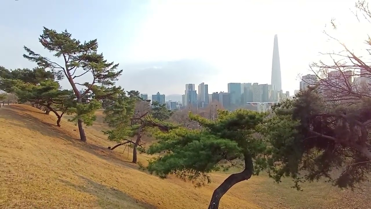 서울 숨은 힐링 공원  한가운데 이런 풍경 A View Like This in the Middle of Seoul This View in the Heart of Seoul