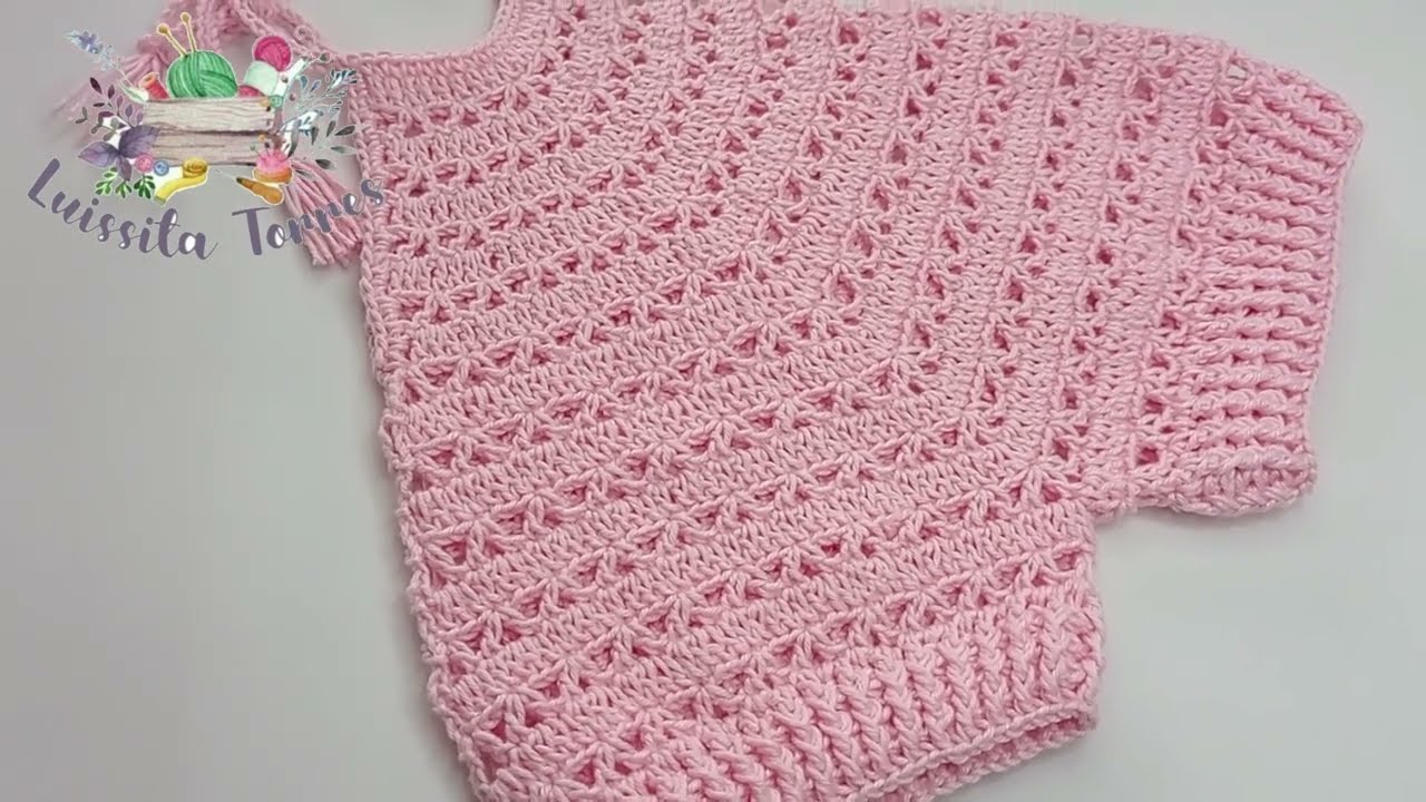 UNA FORMA DIFERENTE  DE HACER UN ROMPER A CROCHET FÁCIL Y RAPIDO PASO A PASO - TEJIDO FÁCIL #easy