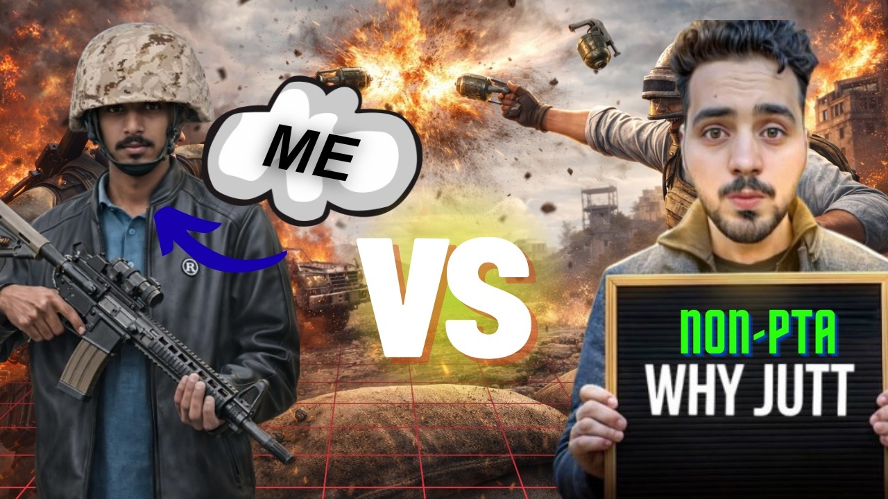 Why Jutt VS Me Insane Battle | Pubg Mobile