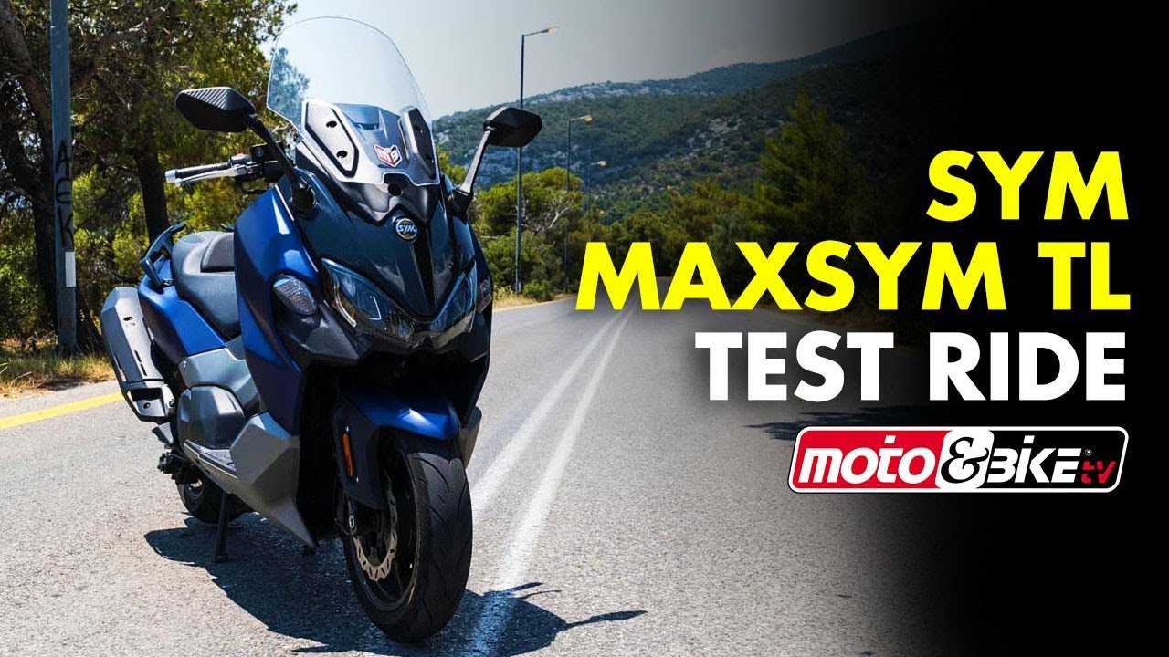 SYM MAXSYM TL500 - Test Ride