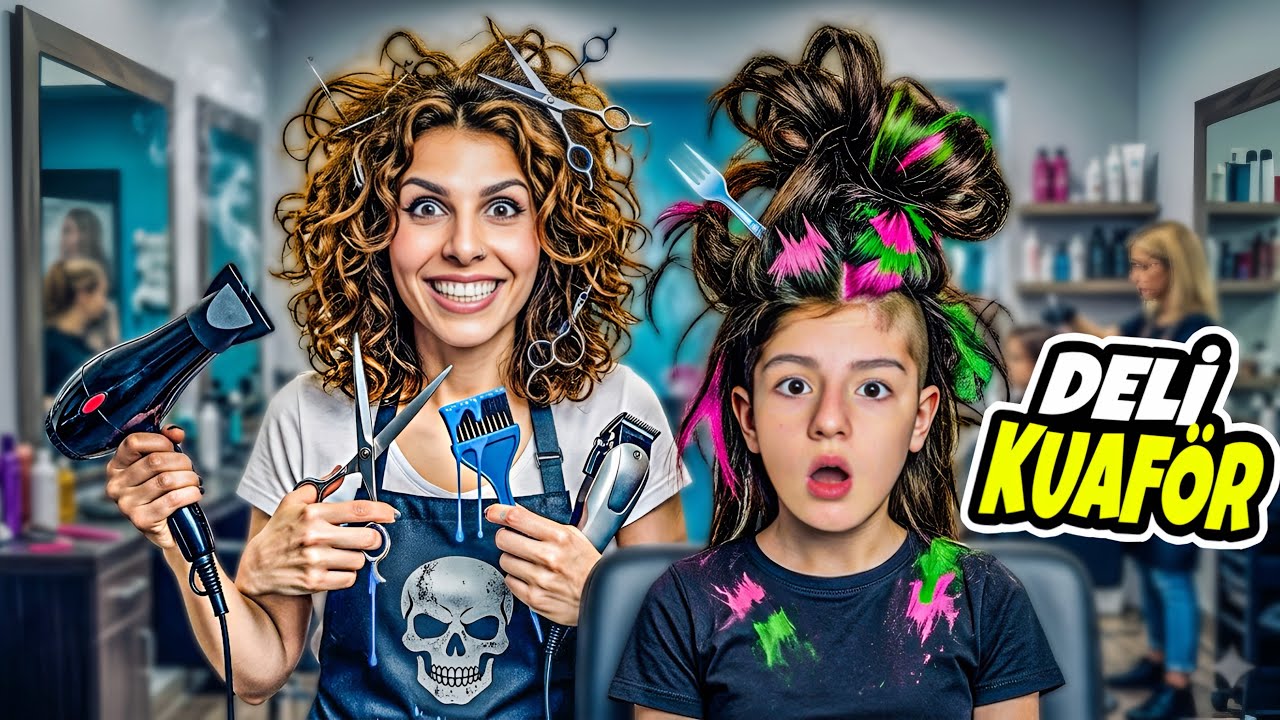 SARA ABLA ESMANUR’UN DELİ KUAFÖRÜ OLDU!!