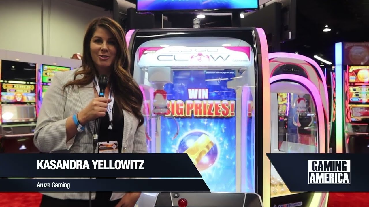 Gaming America: IGA 2022 - Aruze Gaming Product Demo (Go Go Claw and Muso 55 Curve)