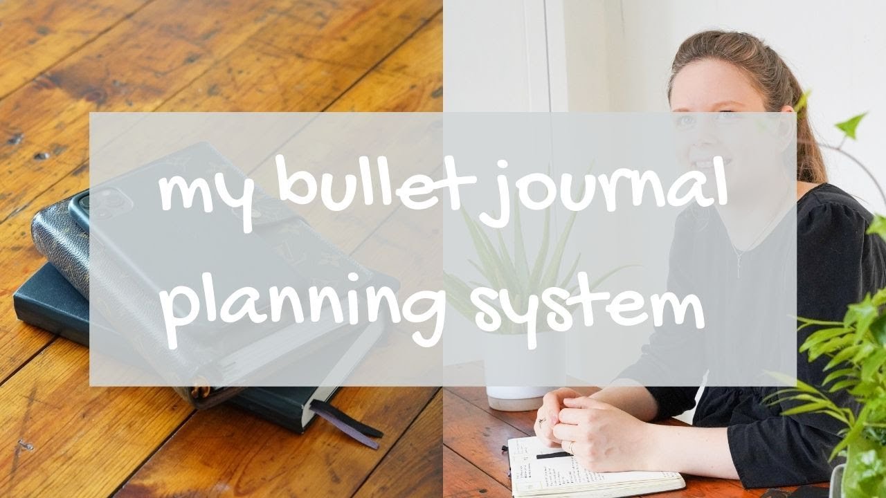My bullet journal planning system set up | Functional planning | How I make my planner work for me